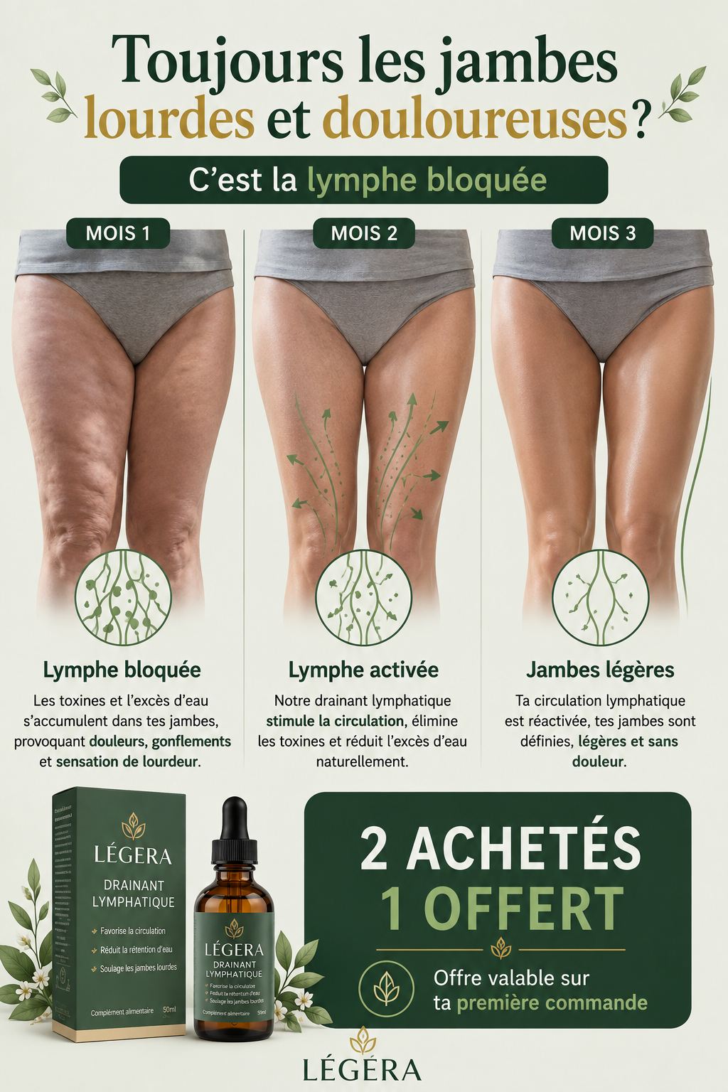 Légera — Drainant lymphatique